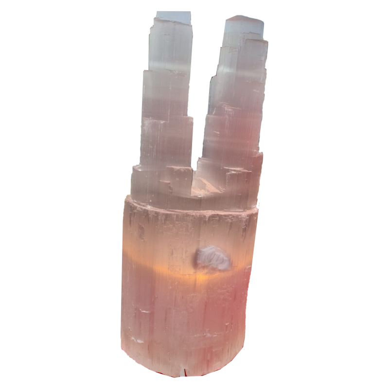 Lampada di selenite Lampada di selenite