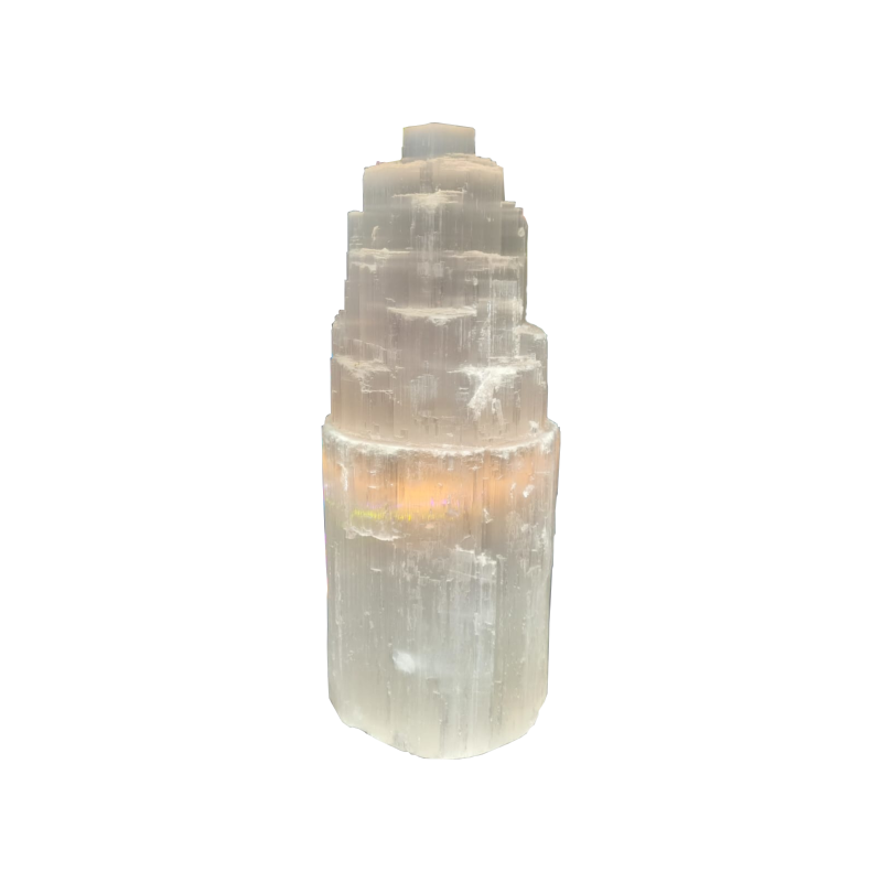 Lampada di selenite Lampada di selenite