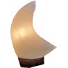 Lampada luna di selenite