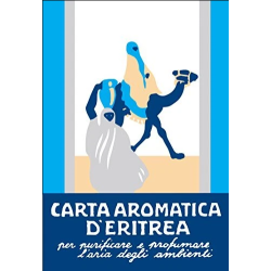 Carta aromatica d'eritrea blu 24 listelli