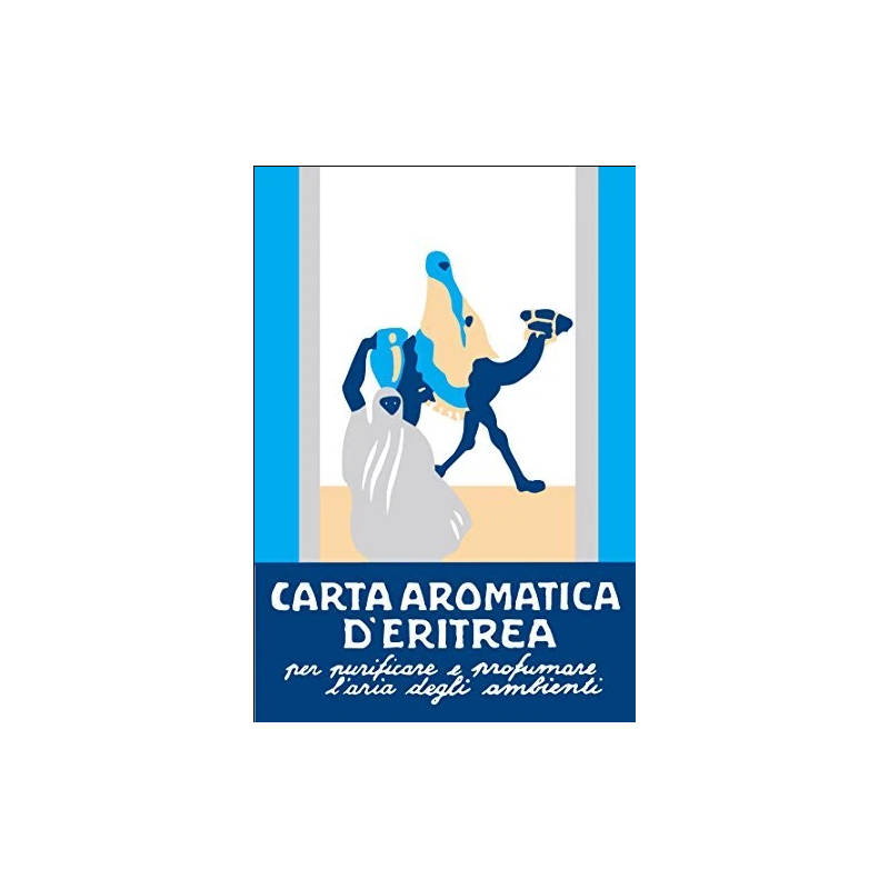 Carta aromatica d'eritrea blu 24 listelli Carta aromatica d'eritrea blu 24 listelli