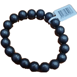 Bracciale in  Shungite con perline da 10mm