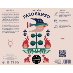 Candela base Palo Santo