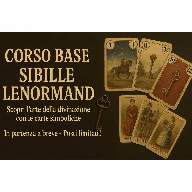 Corso base Sibille Lenormand Corso base Sibille Lenormand