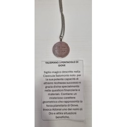 Talismano 3 pentacolo di Giove