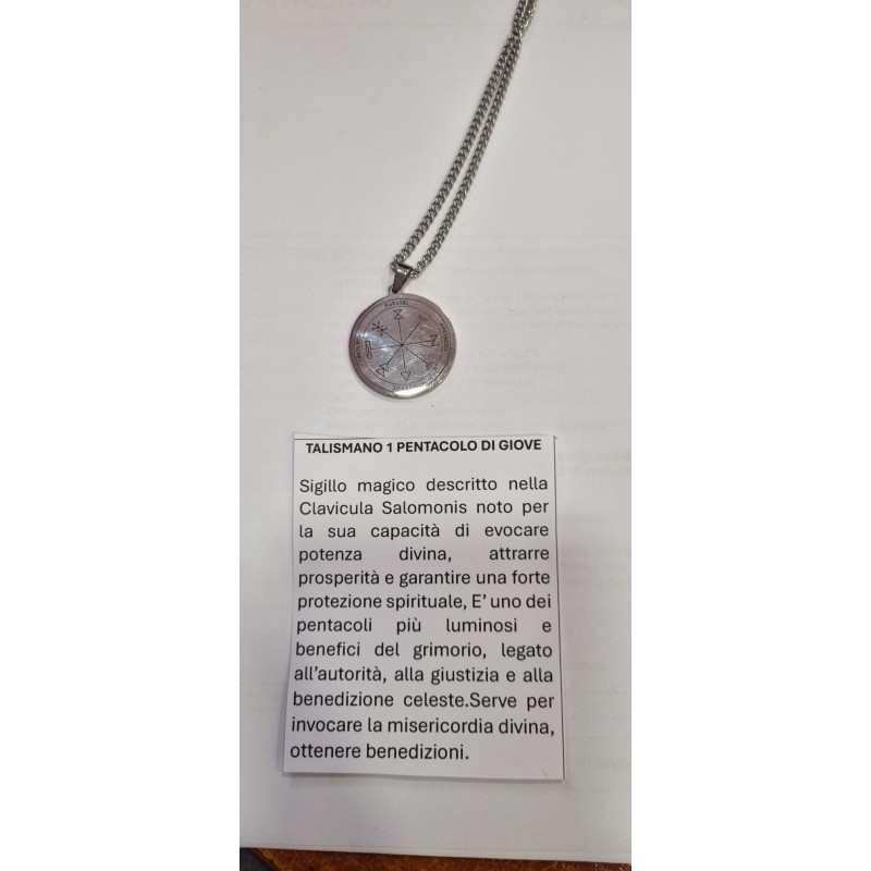 Talismano 1 pentacolo di Giove