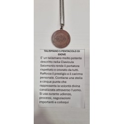Talismano 5 pentacolo di Giove
