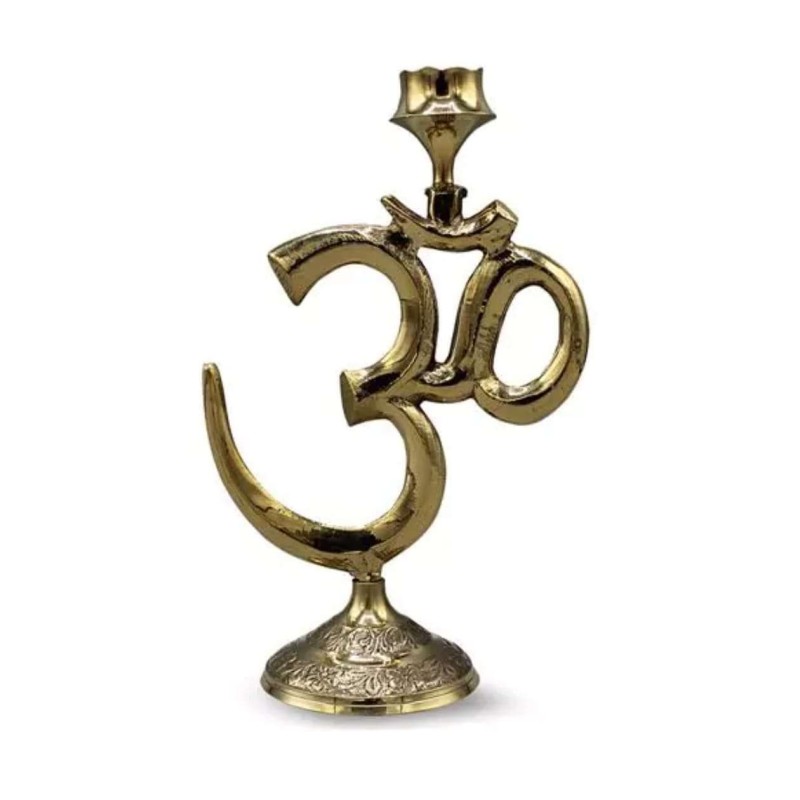 Bruciatore di incenso Ohm in ottone