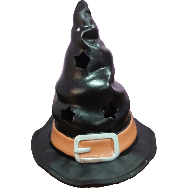 Bruciatore di incenso a forma di cappello da strega